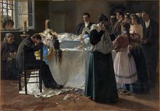 Mira qué bonita era, 1895. Creator: Romero de Torres, Julio (1874-1930)