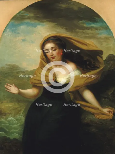 Miranda (from "The Tempest"), 1856. Creator: George Henry Hall.