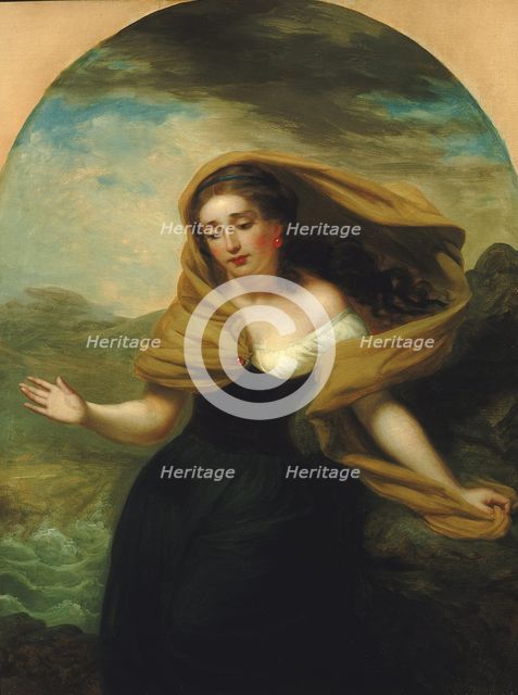 Miranda (from "The Tempest"), 1856. Creator: George Henry Hall.