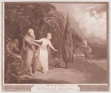 Miranda (Shakespeare, The Tempest, Act 1, Scene 2), 1784. Creator: Caroline Watson