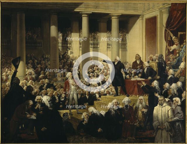 Mirabeau Confronts the Marquis de Dreux-Brézé, 23 June 1789, 1831.