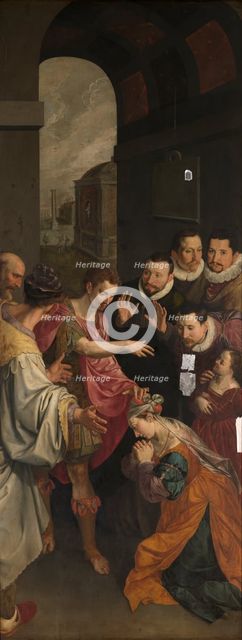 Miraculous Healing of Zoe, c1575. Creator: Ambrosius Francken I.