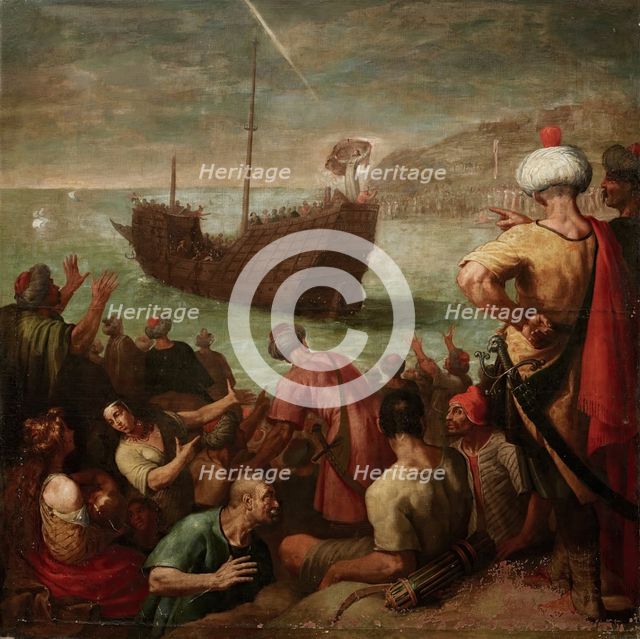 Miraculous return of Saint John of Matha, 1634. Creator: Vicencio Carducho.