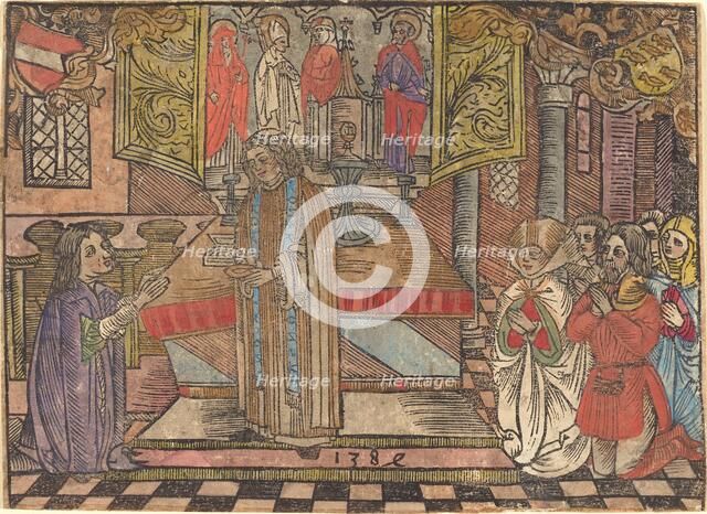 Miracle at Seefeld, 1484. Creator: Unknown.