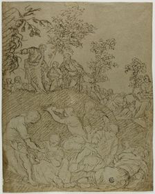 Miracle of the Loaves and Fishes, n.d. Creator: Pedro de Mena