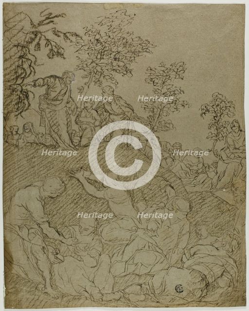 Miracle of the Loaves and Fishes, n.d. Creator: Pedro de Mena.