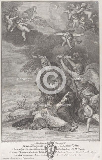 Miracle of a Saint, 1777. Creators: Benedetto Eredi, Ranieri Allegranti.