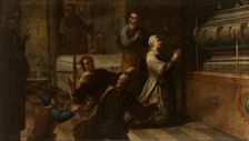 Miracle of Doña María de Peñuela (?), c1729-c1731. Creator: Juan García de Miranda