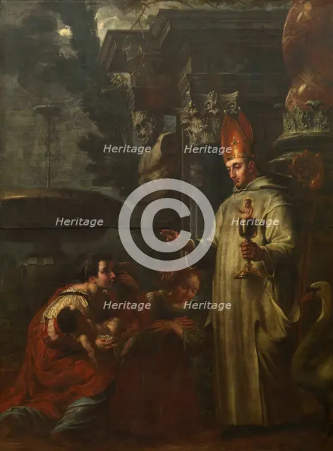 Miracle of Saint Hugh of Lincoln, 1685. Creator: Jan Erasmus Quellinus.