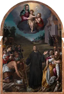 Miracles of Saint Fiacre, c. 1596
