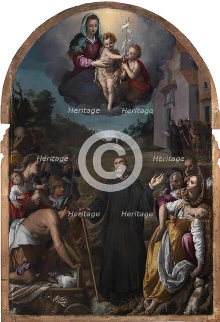 Miracles of Saint Fiacre, c. 1596.