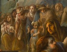 Miracles of Saint Salvador de Horta (Milagros del beato Salvador de Horta) (image 3 of 4), c1720. Creator: Juan Rodríguez Juárez
