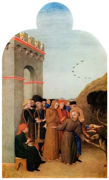 Miracles: the legend of the Wolf of Gubbio, c1437-1444 (1956)
