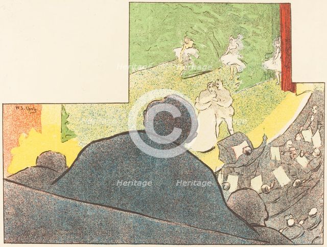 Mirages, 1893. Creator: Henri-Gabriel Ibels.