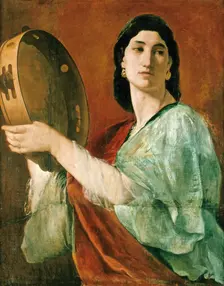 Miriam, 1862. Creator: Feuerbach, Anselm (1829-1880)