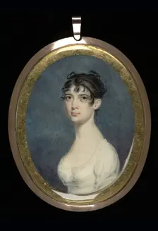 Miriam Etting Myers, ca. 1805. Creator: Benjamin Trott