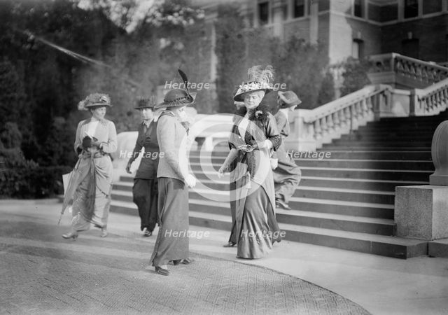 Miriam Harriman and Mrs. J.W. Harriman, between c1910 and c1915. Creator: Bain News Service.