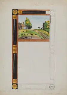 Mirror, 1935/1942. Creator: David S De Vault