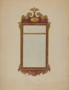 Mirror, 1935/1942. Creator: Unknown