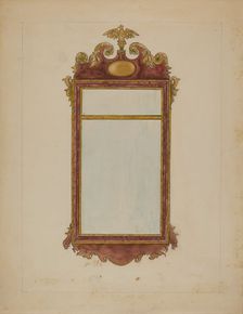 Mirror, 1935/1942. Creator: Unknown