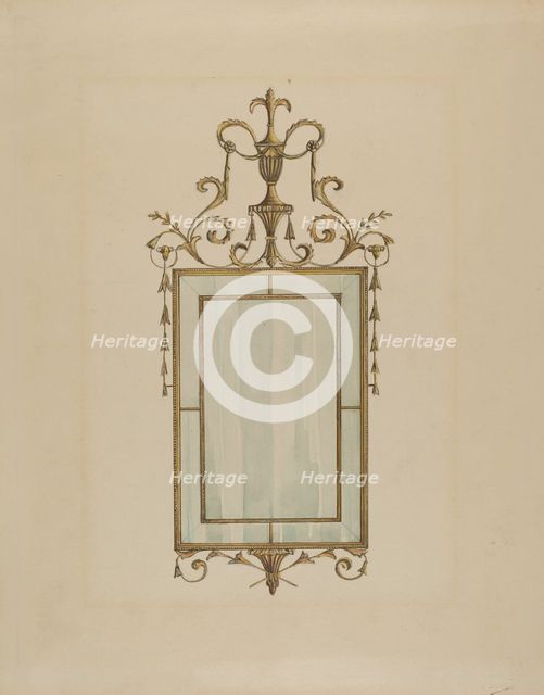 Mirror, 1936. Creator: Nicholas Gorid.