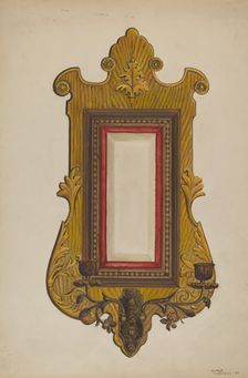 Mirror, 1940. Creator: Marie Lutrell