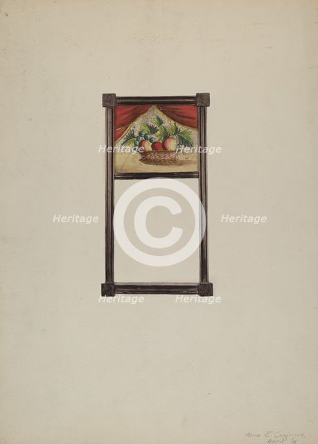 Mirror, 1941. Creator: Alice Cosgrove.