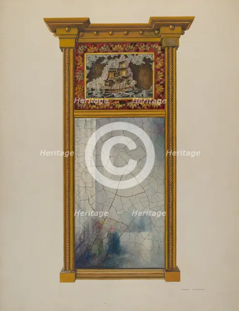 Mirror, 1941. Creator: Archie Thompson.