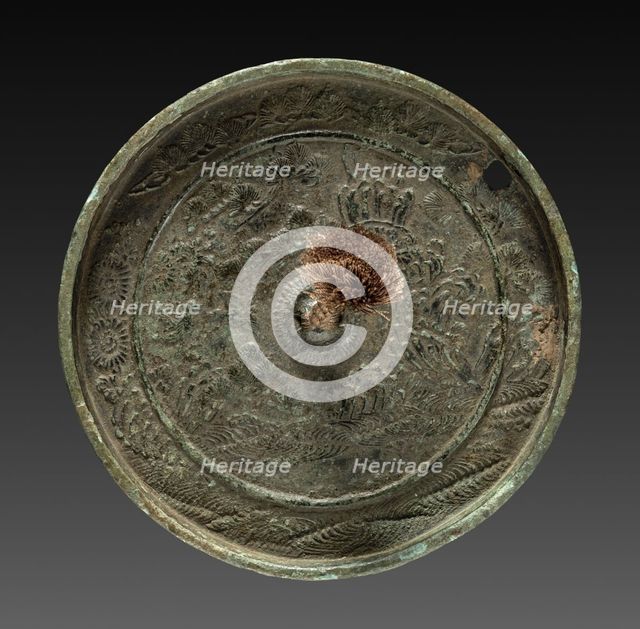 Mirror, 1185-1333. Creator: Unknown.