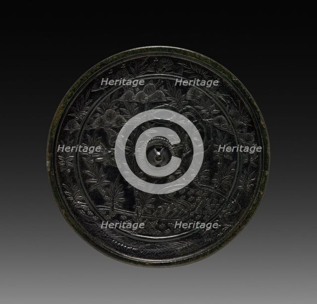 Mirror, 1185-1333. Creator: Unknown.