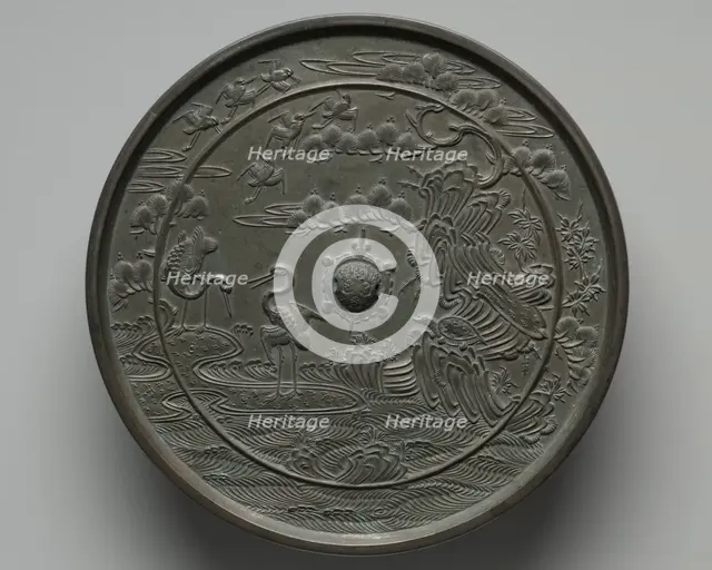 Mirror, 1185-1333. Creator: Unknown.