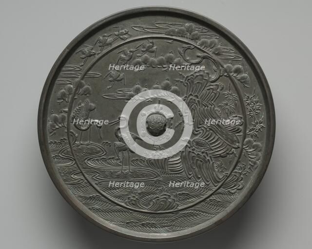 Mirror, 1185-1333. Creator: Unknown.