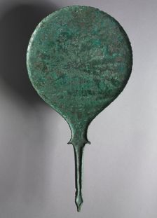 Mirror, 300-100 BC. Creator: Unknown