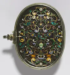 Mirror, mid-late 1500s. Creator: Unknown