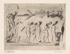 Mirror of Illusion, 1916. Creator: Arthur Davies
