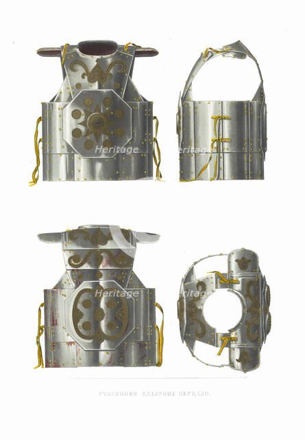 Mirror armour. From the Antiquities of the Russian State, 1849-1853. Creator: Solntsev, Fyodor Grigoryevich (1801-1892).