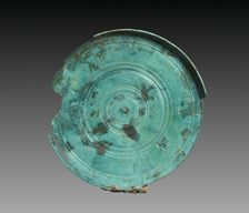 Mirror Box with Head of Athena (lid), 400-375 BC. Creator: Unknown
