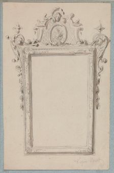 Mirror, c.1864-c.1894. Creator: Henri Cameré