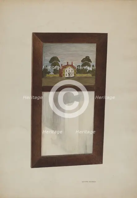 Mirror, c. 1940. Creator: Raymond Neumann.