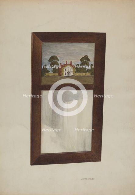 Mirror, c. 1940. Creator: Raymond Neumann.
