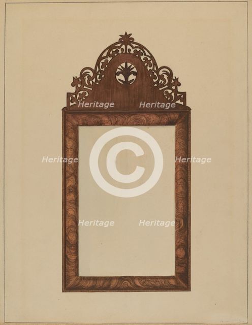 Mirror, c. 1936. Creator: Nicholas Gorid.