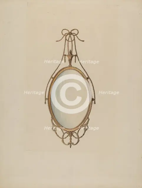Mirror, c. 1936. Creator: Nicholas Gorid.