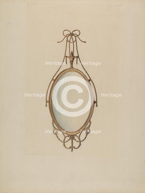 Mirror, c. 1936. Creator: Nicholas Gorid.