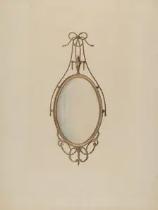 Mirror, c. 1936. Creator: Nicholas Gorid