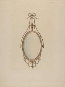 Mirror, c. 1936. Creator: Nicholas Gorid