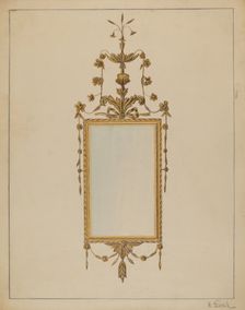 Mirror, c. 1936. Creator: Nicholas Gorid