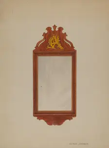 Mirror, c. 1936. Creator: Arthur Johnson