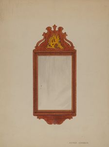 Mirror, c. 1936. Creator: Arthur Johnson