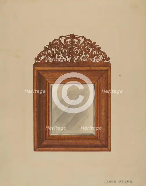 Mirror, c. 1936. Creator: Arthur Johnson.