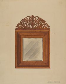 Mirror, c. 1936. Creator: Arthur Johnson